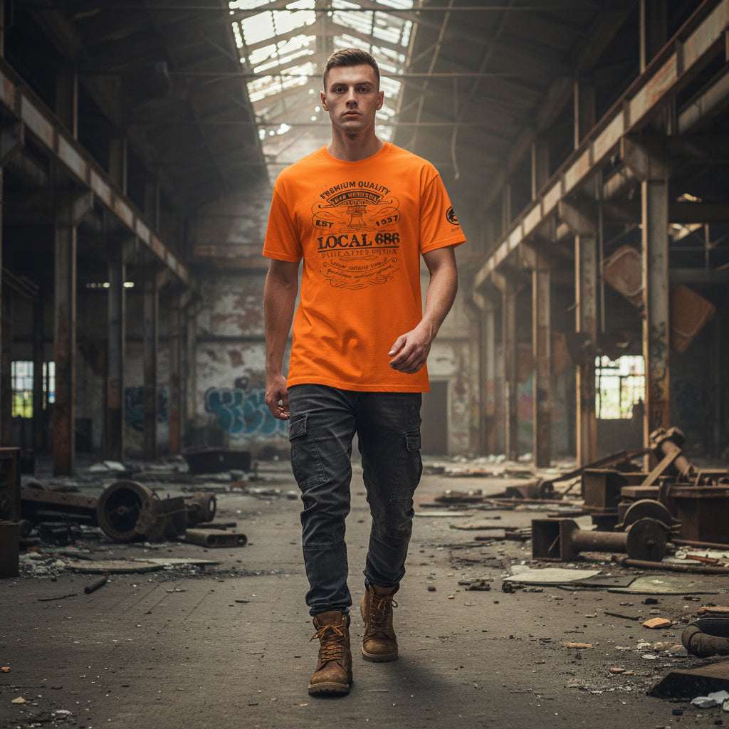 Local 686 Establishment Shirt Safety Series
